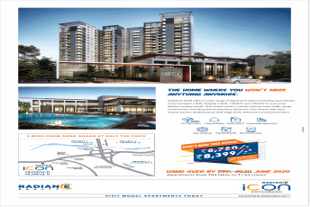 Radiance Icon offers a wide range of apartments in Chennai